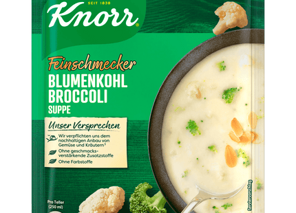 Knorr Feinschmecker Blumenkohl Broccoli Suppe 500 ml