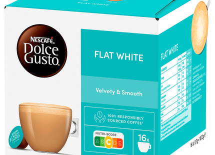 Nescafé Dolce Gusto Flat White 187,5g, 16 Kapseln