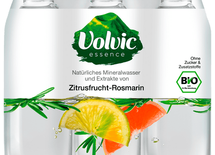 Volvic essence Bio Zitrusfrucht-Rosmarin 6x0,75l