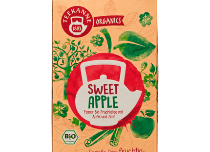 Teekanne Organics Bio Tee Sweet Apple 50g, 20 Beutel