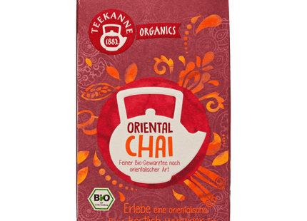 Teekanne Organics Bio Tee Oriental Chai 36g, 20 Beutel