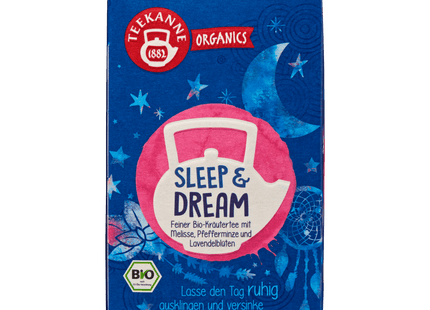 Teekanne Organics Bio Tee Sleep & Dream 36g, 20 Beutel