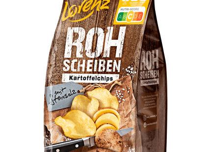 Lorenz Rohscheiben Kartoffelchips Steinsalz 120g