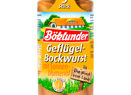 Böklunder Geflügel-Würstchen in Eigenhaut 250g