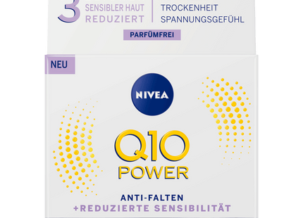 NIVEA Q10 Power Tagespflege Anti-Falten + Reduzierte Sensibilität 50ml