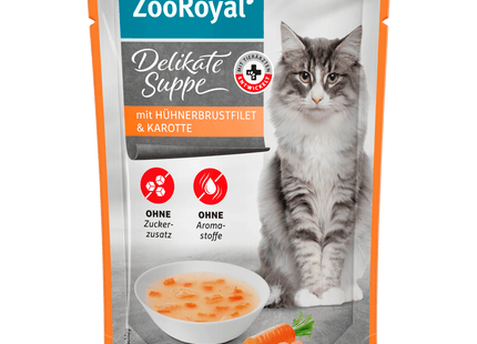 ZooRoyal Delikate Suppe Hühnerbrustfilet & Karotte 40g