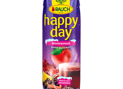 Rauch Happy Day Winterpunsch Pflaume & Holunder 1l