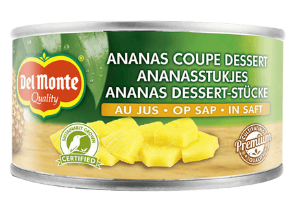 Del Monte Ananasstücke in Saft 140g