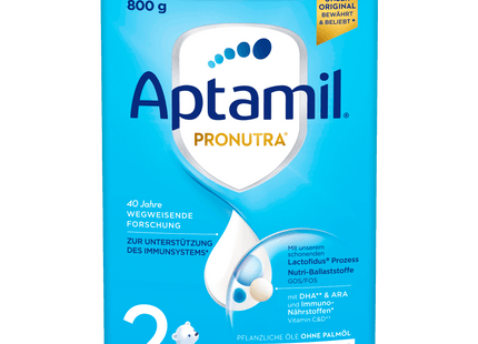 Aptamil Pronutra 2 Folgemilch nach dem 6. Monat 800g