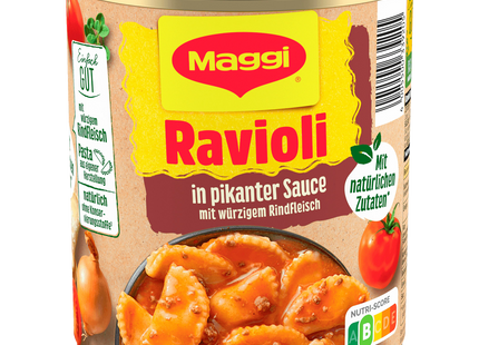 Maggi Ravioli in pikanter Sauce mit Fleisch 800g