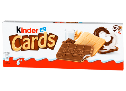 Kinder Cards 128g, 5 Stück