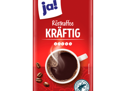 ja! kräftiger Röstkaffee 500g