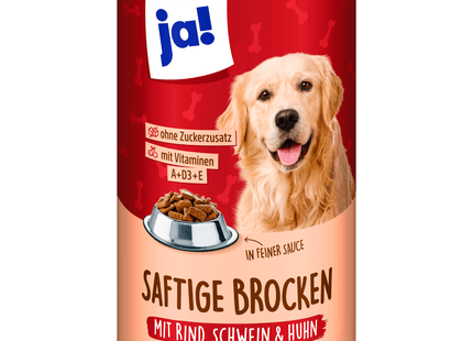 ja! Saftige Brocken 3 Sorten 1240g