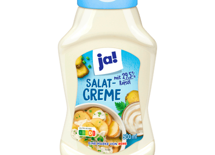 ja! Salatcreme mit 29,5 % Rapsöl 500ml