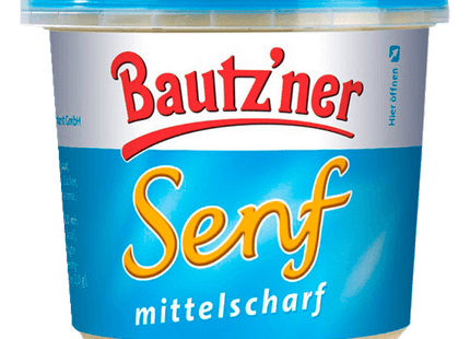 Bautz'ner Senf mittelscharf 200ml