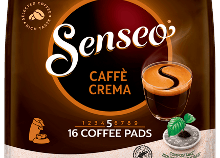 Senseo Caffè Crema 111g, 16 Pads