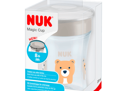 Nuk Magic Cup mit Trinkrand und Deckel 230ml