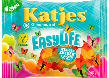 Katjes Fruchtgummi EasyLife vegan 160g