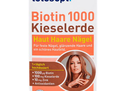 Tetesept Biotin 1000 Kieselerde 30 Tabletten