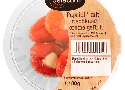 Palatum Paprini - Kirschpaprika mit Frischkäsecreme gefüllt 80g