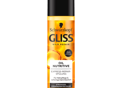 Schwarzkopf Gliss Oil Nutritive Express-Repair-Spülung 200ml