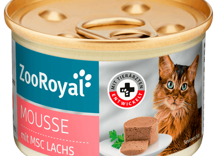 ZooRoyal Mousse MSC Lachs 85g