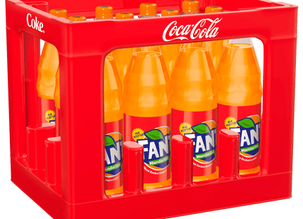 Fanta Mandarine ohne Zucker 12x1l