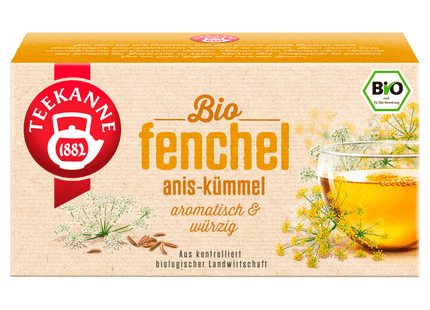 Teekanne Bio Fenchel Anis-Kümmel 45g, 18 Beutel