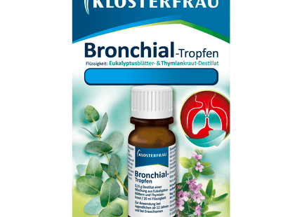 Klosterfrau Bronchial-Tropfen Eucalyptusblätter- & Thymiankraut-Destillat 20ml