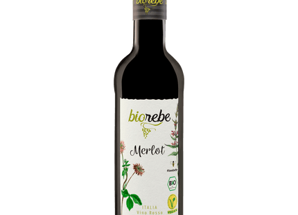 Biorebe Bio Rotwein Merlot trocken 0,25l