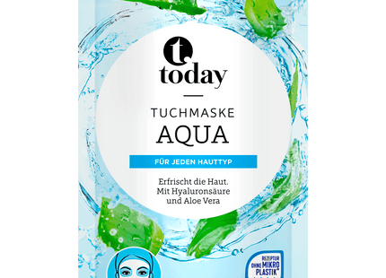 Today Tuchmaske Aqua 1 Stück