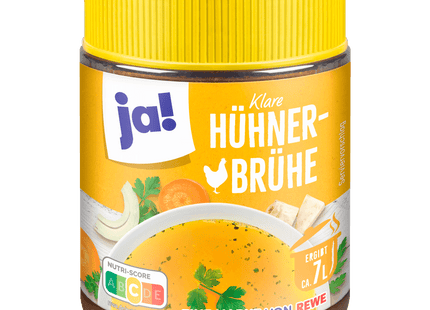 ja! klare Hühnerbrühe 140g