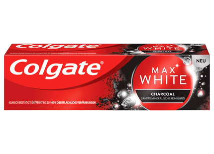 Colgate Zahnpasta Max White Charcoal 75 ml