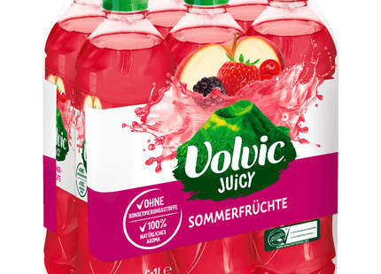 Volvic Juicy Sommerfrüchte 6x1l