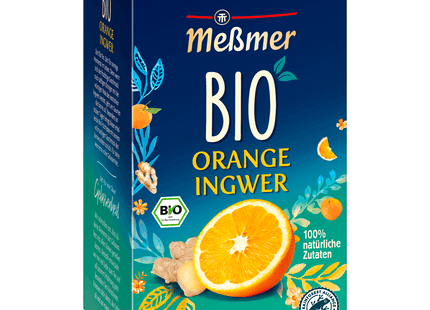 Meßmer Bio Orange Ingwer 55g, 20 Beutel