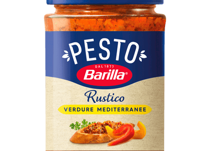 Barilla Pesto Rustico Mediterraneo 200g