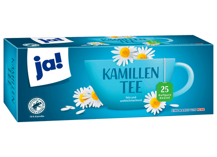 ja! Kamillentee 37,5g, 25 Beutel