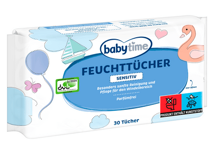 Babytime Feuchttücher sensitiv 30 Stück