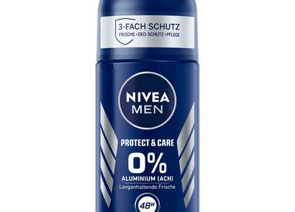 NIVEA Men Deo Roll-On Protect & Care 0% Alu 50 ml