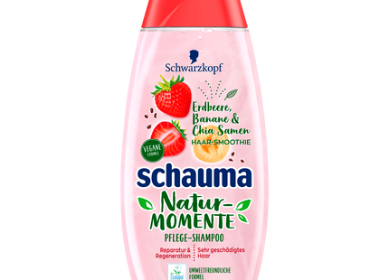 Schwarzkopf Schauma Pflege-Shampoo Erdbeere, Banane & Chiasamen 400ml