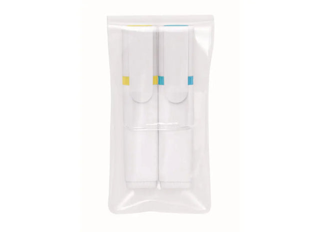 2er-Pack Kombi-Textmarker in Weiß – Ideal für Büro und Studium TK Gruppe® Grosshandel 