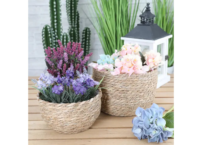 2er Set Aufbewahrungskörbe - Robuste und Stilvolle Organizer für Zuhause und Büro TK Gruppe® Grosshandel 