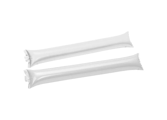 2er Set Klatschstangen aus PE – Weiß, Laut und Leicht TK Gruppe® Grosshandel 