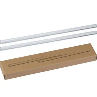 2er Set Transparente Glas-Trinkhalme: Ökologisch & Elegant TK Gruppe® Grosshandel 