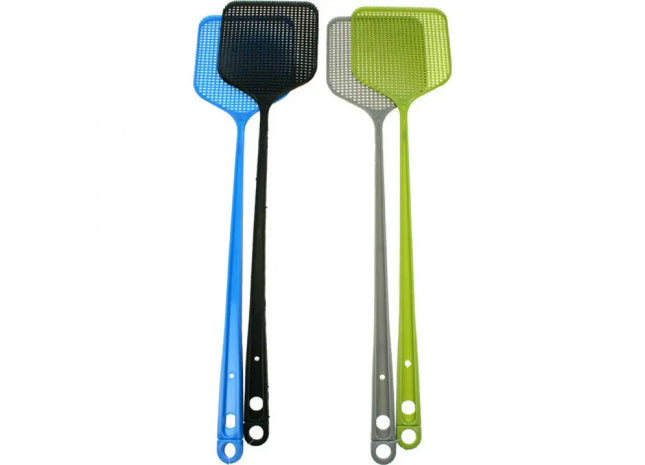 2er-Set XL Fliegenklatschen, 49x11cm - Extra Robust für Effektive Insektenbekämpfung TK Gruppe® Grosshandel 
