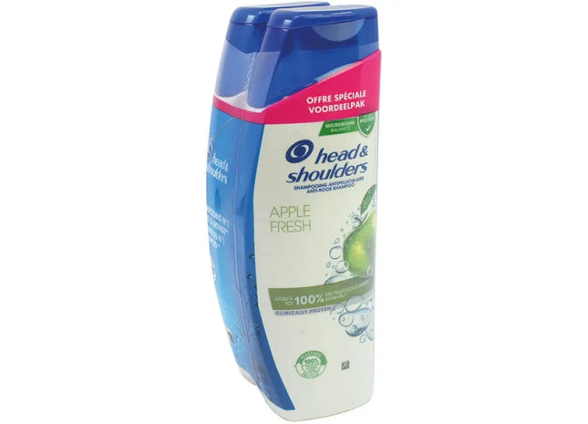2x285ml Head&Shoulders Apfelfrisch Shampoo: Effektiv gegen Schuppen TK Gruppe® Grosshandel 