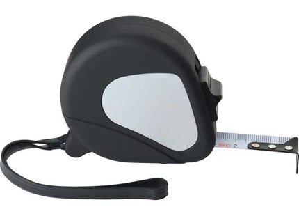 3 Meter Maßband Denver - schwarz: Robustes, präzises Messwerkzeug für Heimwerker und Profis TK Gruppe® Grosshandel 