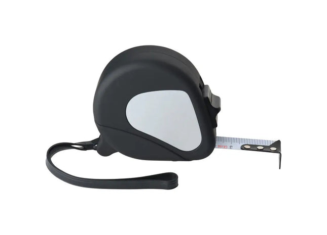 3 Meter Maßband Denver - schwarz: Robustes, präzises Messwerkzeug für Heimwerker und Profis TK Gruppe® Grosshandel 