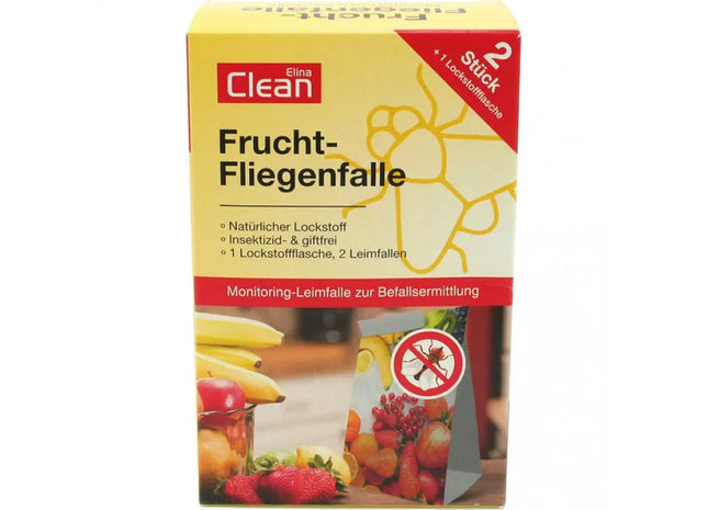 3-Piece Fruit Fly Catcher Set - Effective Indoor Fly Monitoring Solution TK Gruppe® Grosshandel 