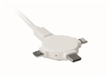 3-in-1 Kabeladapter LIGO CABLE - Vielseitig, Weiß TK Gruppe® Grosshandel 